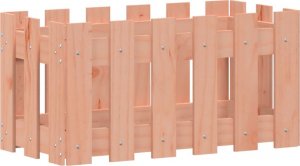 vidaXL Donica ogrodowa z płotkiem, 60x30x30 cm, lite drewno daglezjowe 4