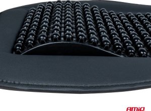 AMiO Mata na fotel siedzenie koraliki z podparciem pod plecy i zagłówkiem AMIO-03649 8