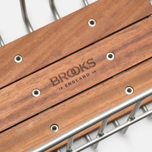 Brooks Kosz na kierownicę HOXTON BASKET, Aluminium, Skórzana rączka, Klick Fix adapter (NEW) 5