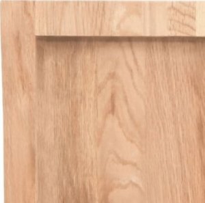 Biurko vidaXL Blat do biurka, jasnobrązowy, 120x60x6 cm, lite drewno dębowe 13