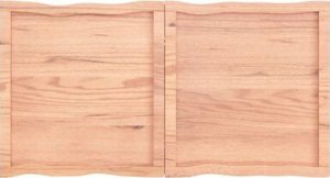 Biurko vidaXL Blat do biurka, jasnobrązowy, 120x60x6 cm, lite drewno dębowe 14