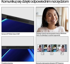 Laptop HP HP Pavilion Plus 14 2.8K OLED 120Hz Ryzen 7 7840U 16GB DDR5 1TB SSD Win11 3