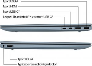 Laptop HP HP Pavilion Plus 14 2.8K OLED 120Hz Ryzen 7 7840U 16GB DDR5 1TB SSD Win11 9