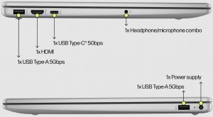 Laptop HP HP 15 FullHD IPS Intel Core i5-1335U 8GB 512GB SSD NVIDIA MX550 2GB Win11 7