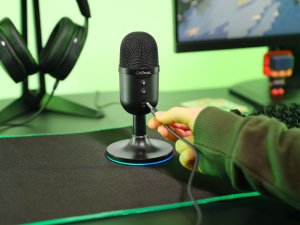 Mikrofon Trust TRUST mikrofon GXT234 YUNIX USB MICROPHONE BLK 9