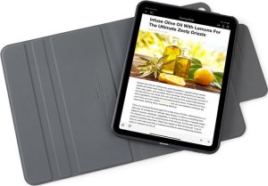 Etui na tablet Pipetto Pipetto Origami No5 Rotating Folio Case, black - iPad Air 13 (2024) 2
