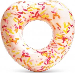 Intex Dmuchane koło do pływania, donut serce, Intex, 94x89x25 cm 1