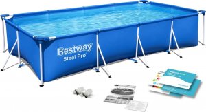 Bestway Basen ogrodowy stelażowy, 5w1, Bestway, 400x211x81 cm 1