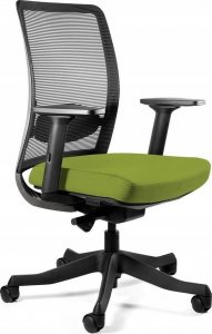 Krzesło biurowe Unique Meble Fotel biurowy, ergonomiczny, Anggun - M, olive, czarny 1