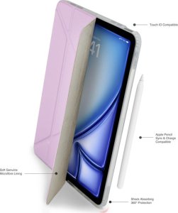 Etui na tablet Pipetto Pipetto Origami No1 Original Case, metallic purple - iPad Air 11 (2024) / iPad Air 10.9 (2022/2020) 4