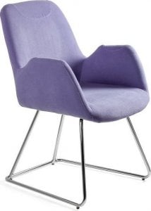 Unique Meble Fotel, krzesło do jadalni, salonu, city, niebieski 1