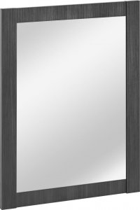 Lustro Comad Lustro do łazienki, prostokątne, 60x2x80 cm, sosna norweska czarna 1