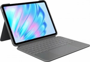 Etui na tablet Logitech Pokrowiec na Tablet Logitech iPad Air 2024 | iPad Air 2022 Szary Qwerty Hiszpańska QWERTY 1