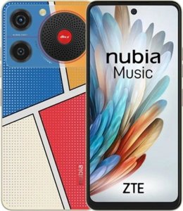 Smartfon Nubia Nubia Music 4/128GB Czarno-niebieski  (S0240748) 1