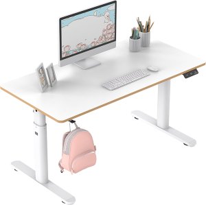 Ultradesk Biurko dla dzieci, elektycznie regulowany, 120X60 cm, 55-81 cm, PULSAR, biały, ULTRADESK 2