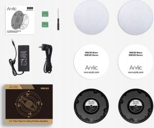 Kolumna Arylic Arylic WBC65 Bezprzewodowe Głośniki Multiroom z wbudowanym wzmacniaczem i streamerem 11