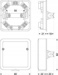 Montis Gniazdo kuchenne GNK/5x4mm 16A 440V MONTIS MT065 2