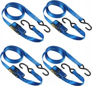 MasterLock Master Lock 4 Ratchet tie-down with S-Hooks 5m blue  4367EURDAT 1