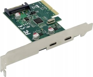Karta sieciowa Conceptronic PCI Express Card 2-Port USB-C 3.2 Strom erford. 3