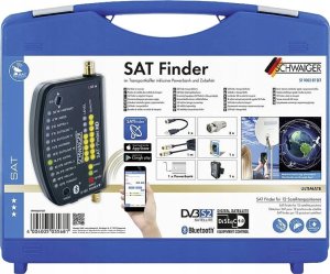 Antena RTV Schwaiger Schwaiger Sat-Finder HD Set im Transportkoffer 1