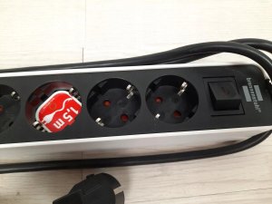 Brennenstuhl Brennenstuhl Steckdosenleiste  Ecolor 6x weiß/schwarz 4