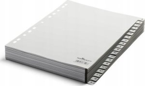 Durable DURABLE A-Z Register A4 20tlg. aus PP volldeck. grau 2