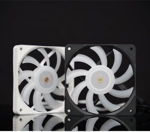 Jonsbo Jonsbo HF1215 Slim PWM Fan, ARGB, 120mm - black 12