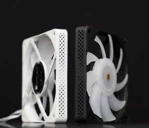 Jonsbo Jonsbo HF1215 Slim PWM Fan, ARGB, 120mm - black 13