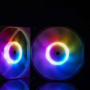 Jonsbo Jonsbo HF1215 Slim PWM Fan, ARGB, 120mm - black 6