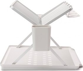 Brabantia Brabantia Foldable Dish Drying Rack Large Dark Light Grey 1