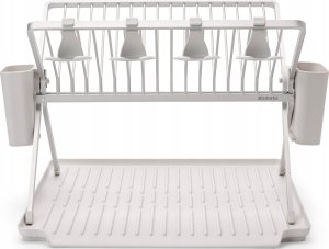 Brabantia Brabantia Foldable Dish Drying Rack Large Dark Light Grey 4