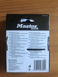 MasterLock Master Lock Ratchet tie-down Strap 5m blue 4365EURDAT 2