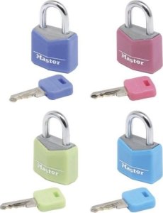 MasterLock Master Lock 4 Padlocks  20mm 9120EURQCOLNOP 1