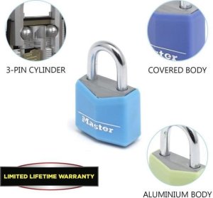 MasterLock Master Lock 4 Padlocks  20mm 9120EURQCOLNOP 4