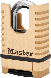 MasterLock Master Lock Excell Padlock with bordered Shackle     M1177EURDCC 1