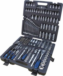 Zestaw narzędzi KS Tools KS Tools 1/4 +3/8 +1/2   216 pcs CHROMEplus Socket Set 1