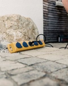 Brennenstuhl Brennenstuhl SuperSolid SL-554 Garden Extension Socket 5m 5fold 11