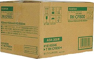 Fujifilm Fujifilm T RK-CF 800 N 2x 400 Sheets 10x15 cm 2