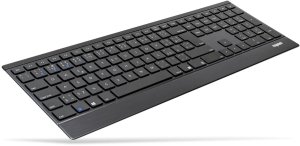 Klawiatura Rapoo RAPOO klawiatura E9500M Multi-mode Wireless Ultra-slim Keyboard Black 5
