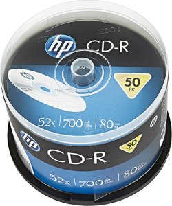 HP HP CD-R 700MB 52X CAKE*50 12931 / 69307 2