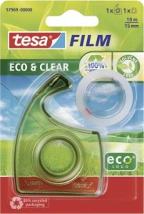 Tesa tesafilm Handabroller grün + 1x tesafilm 10m 15mm eco&clear 1