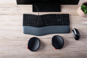 Cherry CHERRY ZUB SLIDEPAD ERGO gleitende Armauflage schwarz 8