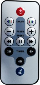 Ultron LED projektor laserowy save-E efekt gwiazd Czerwony/Zielony 3