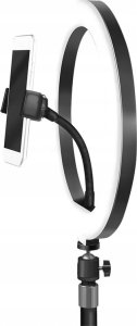 Lampa pierścieniowa LogiLink Statyw do lampy pierścieniowej dla smartfona z pilotem DM 25cm 2