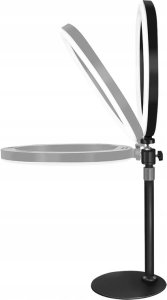 Lampa pierścieniowa LogiLink Statyw do lampy pierścieniowej dla smartfona z pilotem DM 25cm 3