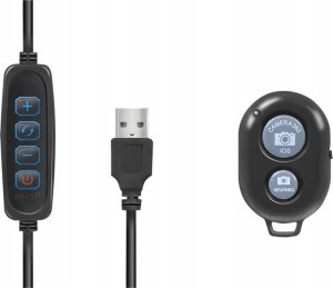 Lampa pierścieniowa LogiLink Statyw do lampy pierścieniowej dla smartfona z pilotem DM 25cm 4