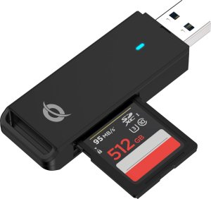 Czytnik Conceptronic CONCEPTRONIC SD+MicroSD Card Reader USB 3.0          schwarz 4