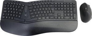 Klawiatura + mysz Conceptronic CONCEPTRONIC Wireless Keyboard+Mouse,ergo,Layout italien. sw 1