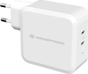 Ładowarka Conceptronic CONCEPTRONIC Ladegerät 2Port 100W,USB-C              PD weiß 1