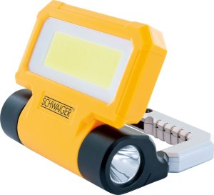 Latarka Schwaiger Schwaiger LED Arbeitsleuchte mit Taschenlampe 300Lm sch./gel 1